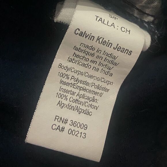 Calvin Klein women’s short bell sleeve pleaded A-line blouse size small - Picture 7 of 8